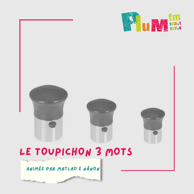 Toupichon 3 mots : les 3 mots à Graig