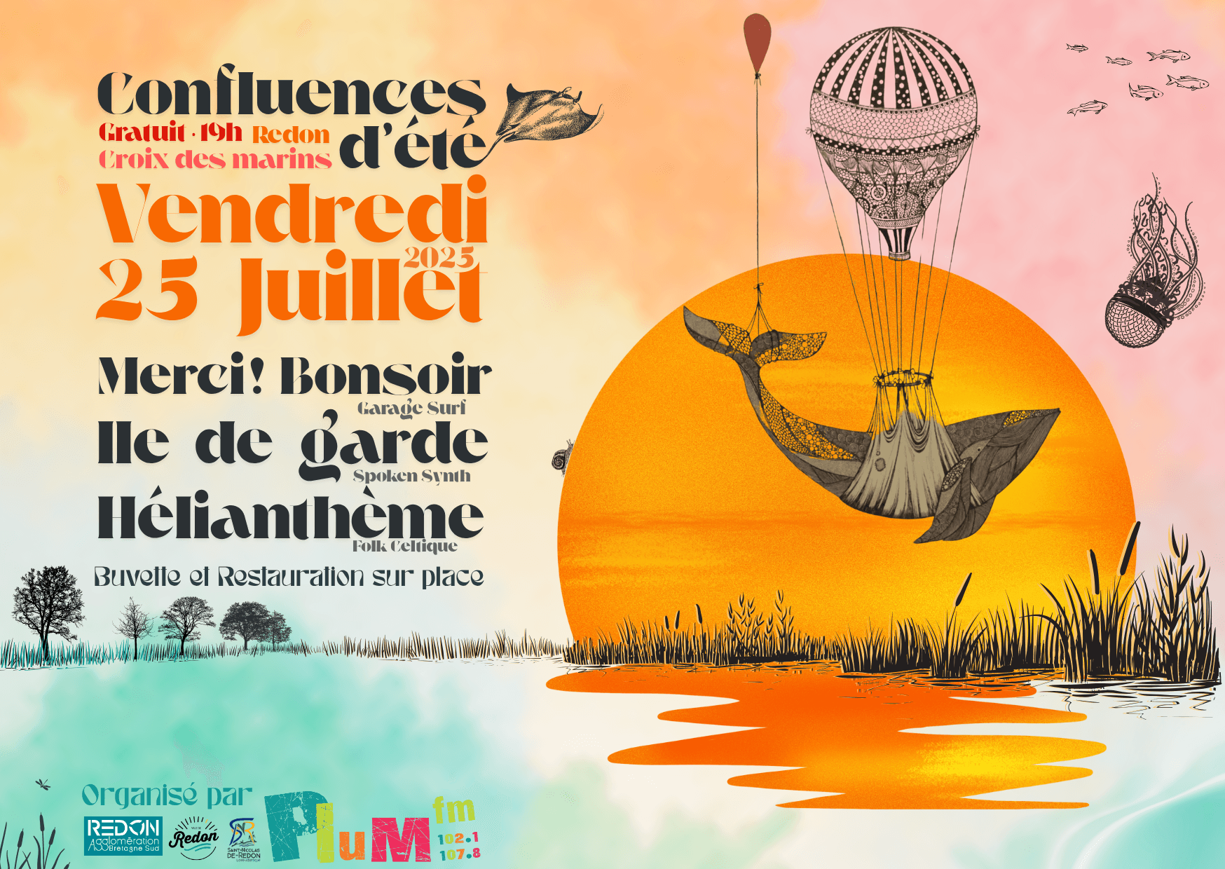 CONFLUENCES D'ÉTÉ - 25 JUILLET - REDON