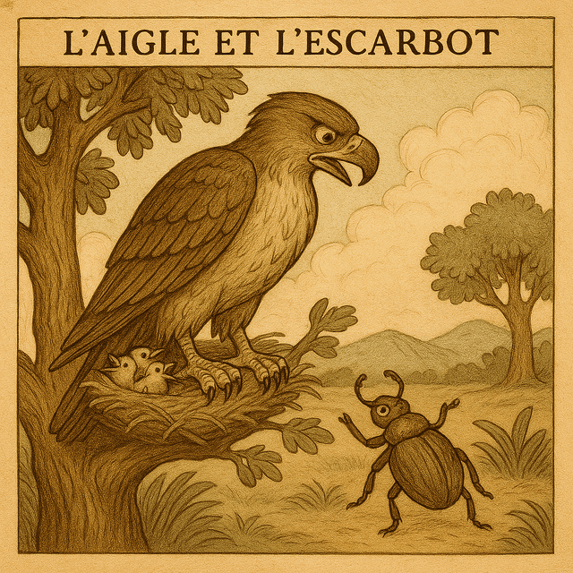 L’Aigle et l’Escarbot