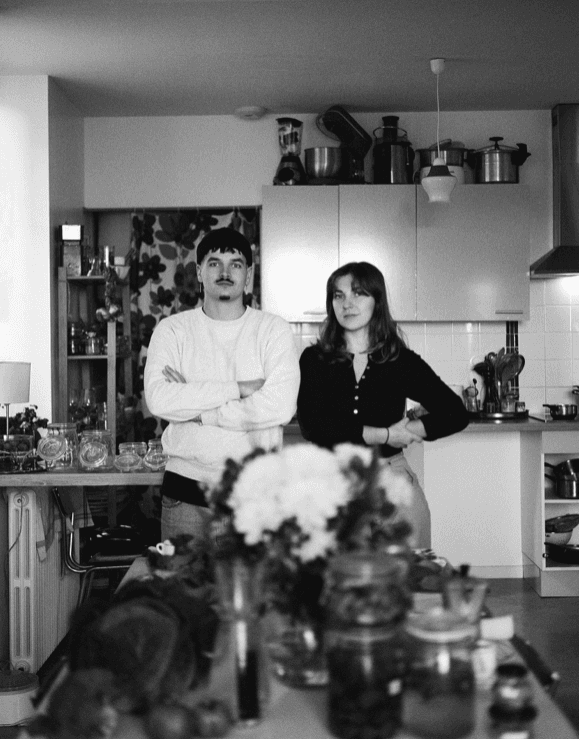 Cruchon Conserverie avec Léandre et Apolline