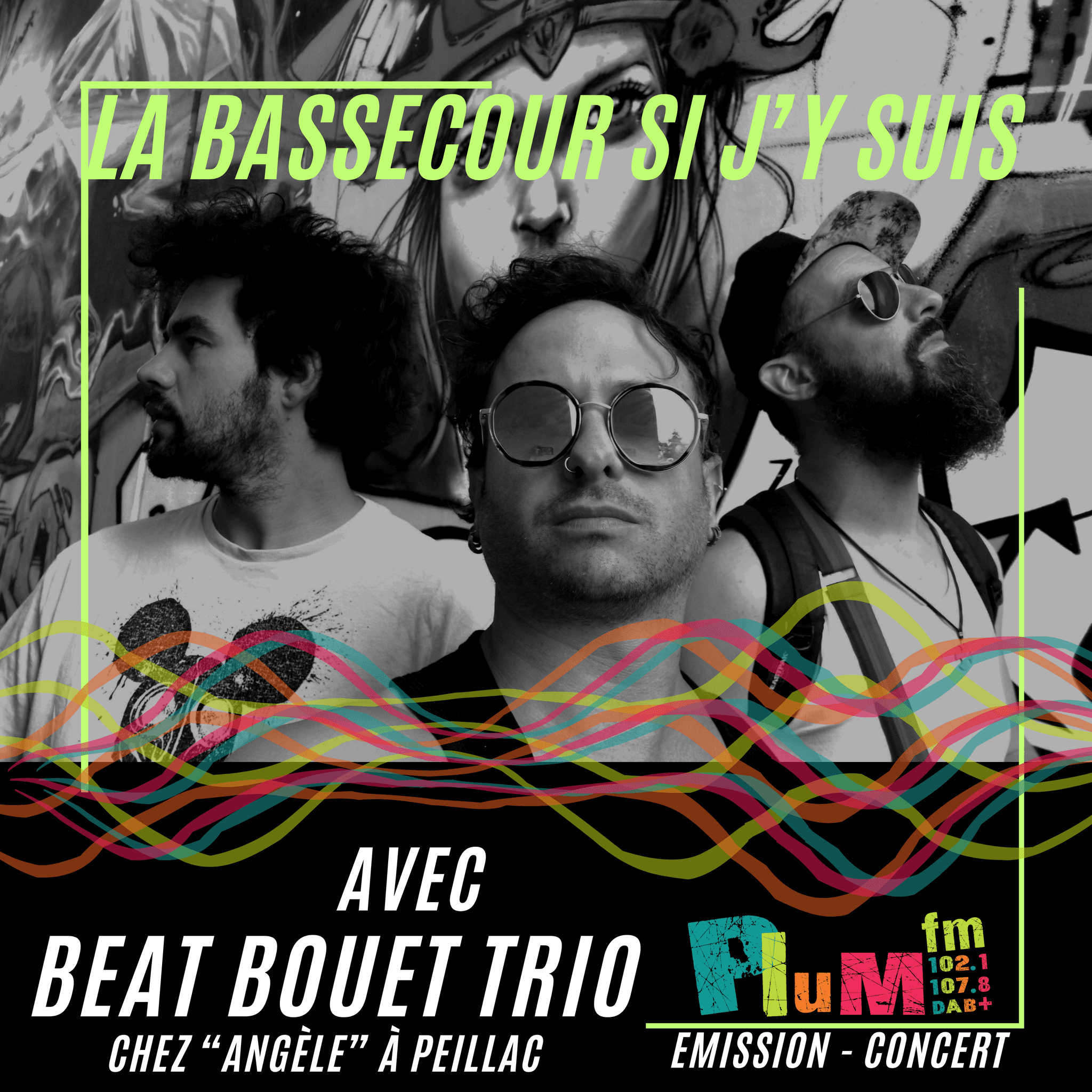 🎤JEUDI 12 FEVRIER - 20h - BASSE COUR SI J'Y SUIS - BEAT BOUET TRIO✌