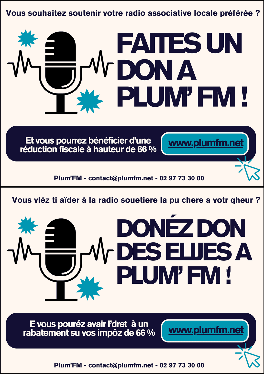 🎁 Campagne de dons et d'adhésions 💝