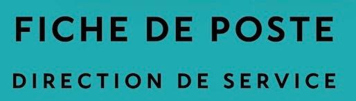 Offre d'emploi Direction de service 