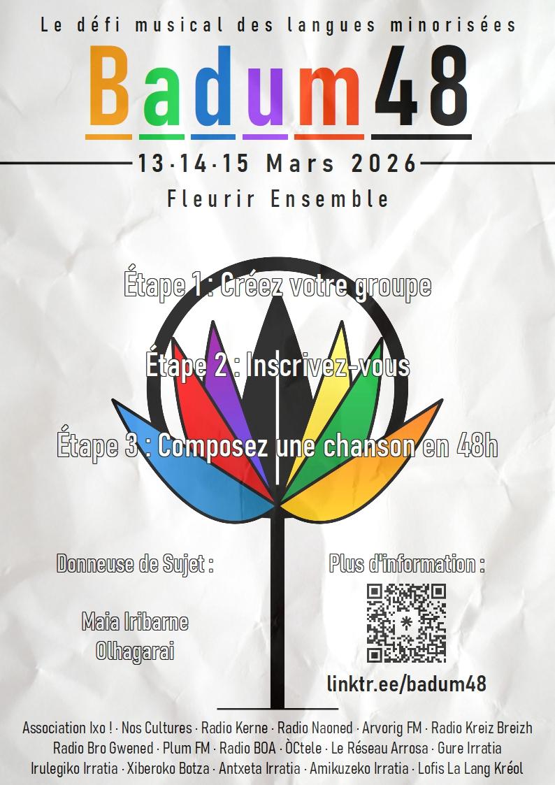 Badum 48 ! Composez votre chanson en gallo ! 